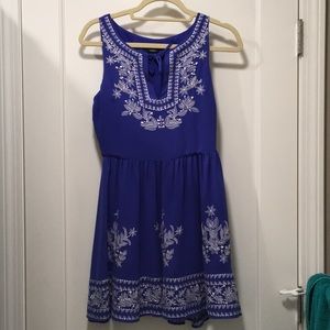 Blue bebe dress